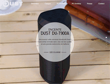 Tablet Screenshot of dust-corp.com